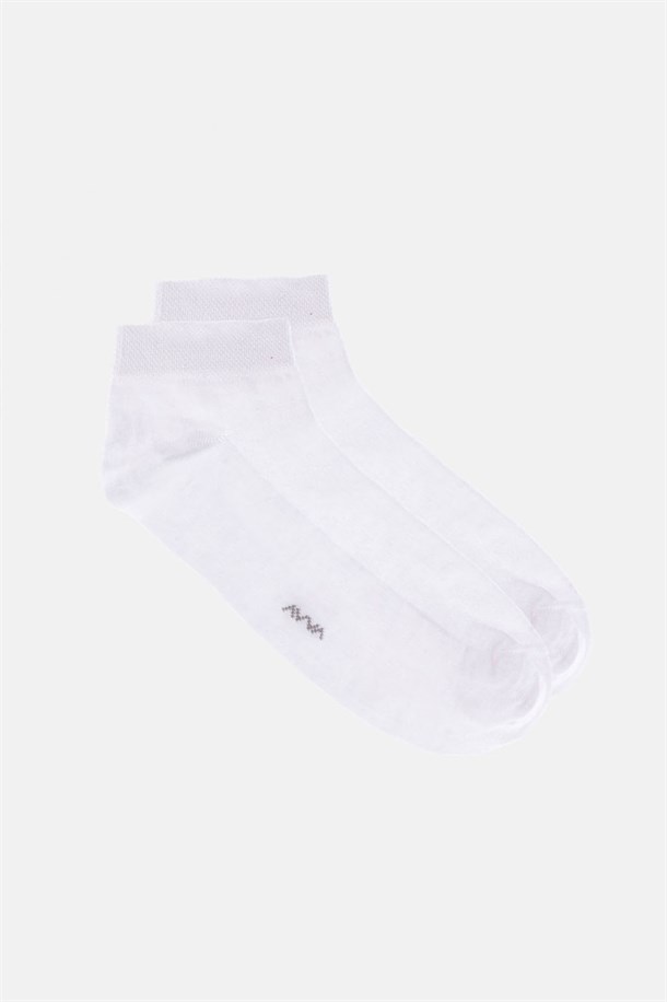 Beyaz Sporcu Çorap