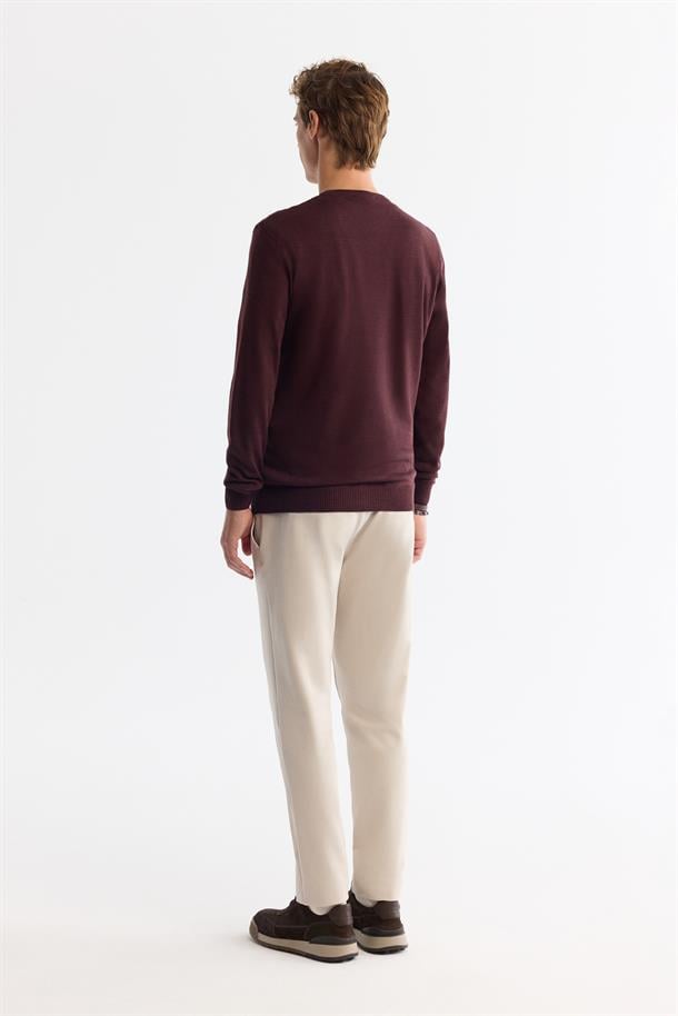 Bordo Dokulu Basic Kazak