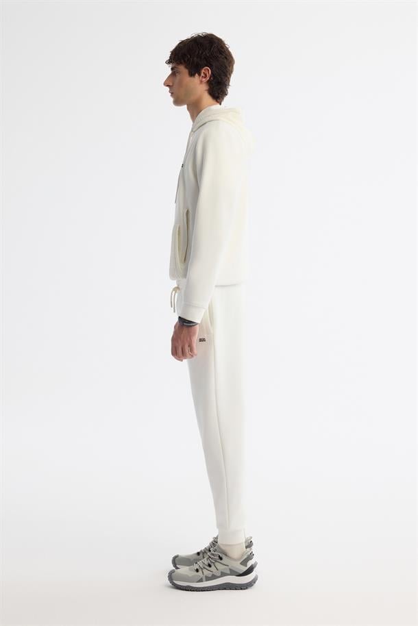 Ekru Baskılı Regular fit Jogger