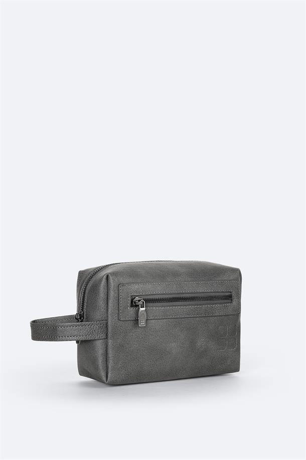 Grey Wash Bag