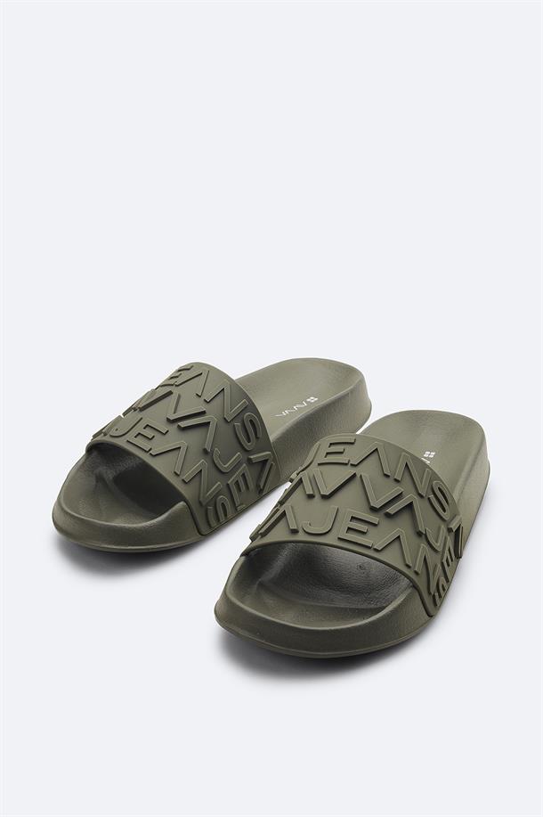 Khaki Eva Slides