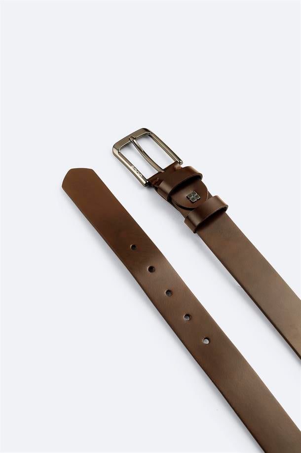 Brown Leather Belt