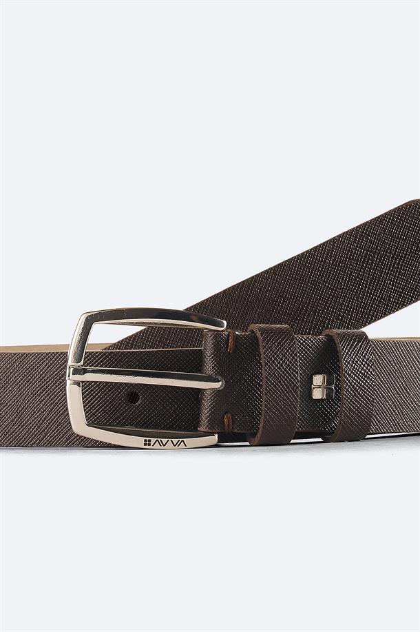 Brown Leather Belt