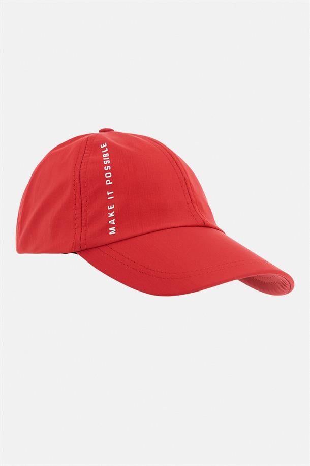 Kırmızı Spor Şapka
