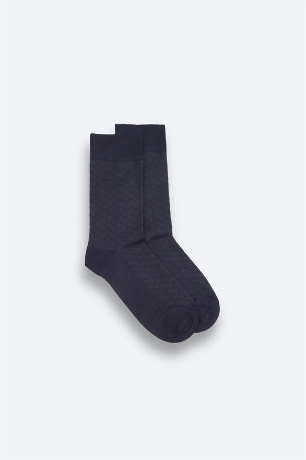 Navy Socks