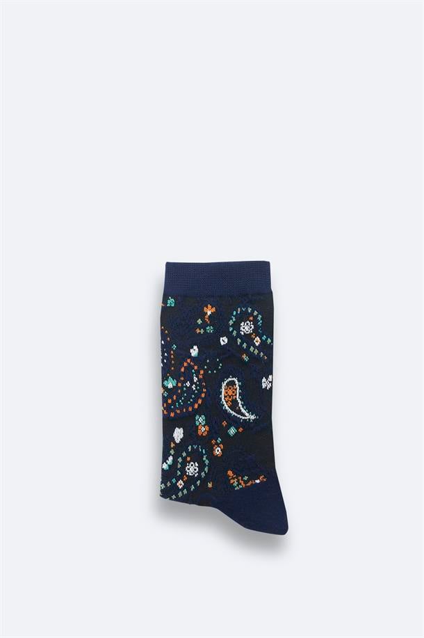 Navy Socks