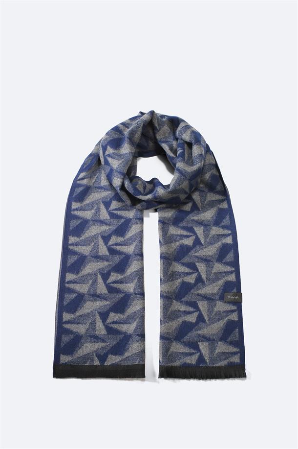 Navy Scarf