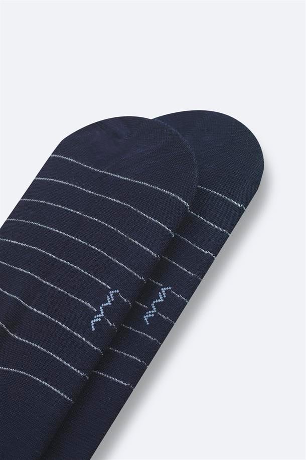 Lacivert Sneaker Çorap