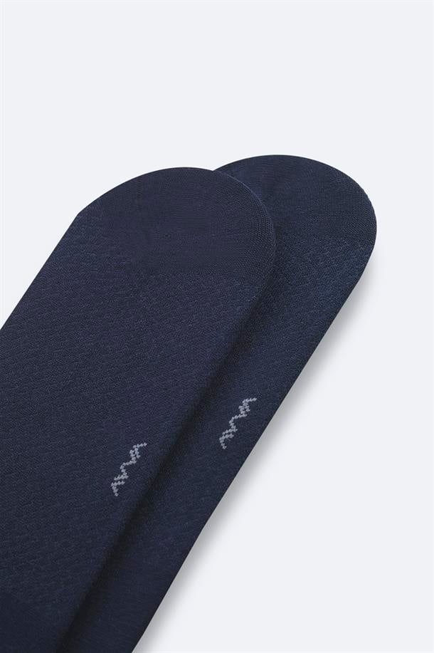 Lacivert Sneaker Çorap