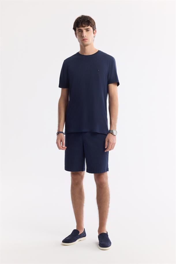 Navy Ultrasoft Crew Neck T-Shirt