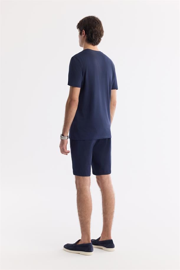 Navy Ultrasoft Crew Neck T-Shirt