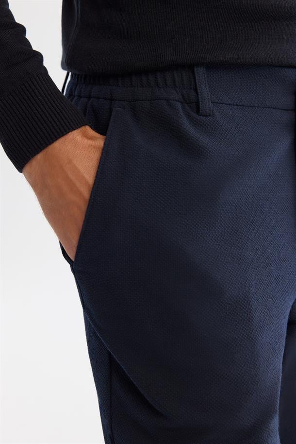 Navy Chino Trousers