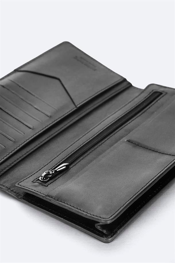 Black Leather Wallet