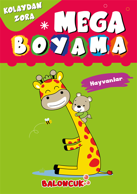 Mega Boyama - Hayvanlar - 9786257873239