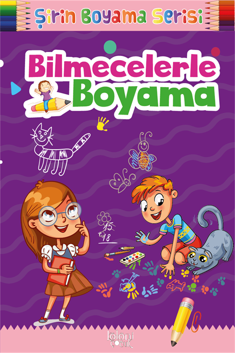 Şirin Boyama - Bilmecelerle Boyama - 9786257998550