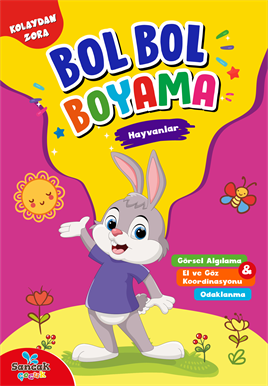 Bol Bol Boyama - Hayvanlar - 9786257873482