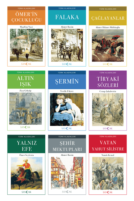 Türk Klasikleri Seti (9 Kitap Takım) - 2022455655817