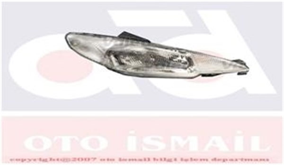 206FAR SİNYAL SOL ÇİZGİLİ P206 98-03 ELEKTRİKLİ H4 VALEO 087273VALEOVALEO 087273