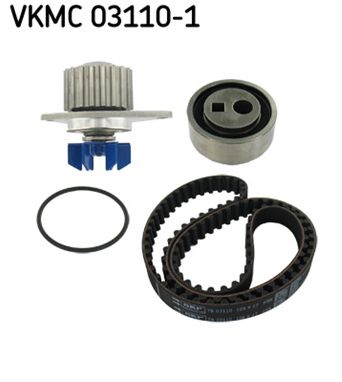 307DEVİRDAİMLİ TRİGER KİTİ P106-P205-P306-P307 1.4 TU3JP SKF VKMC03110-1SKFSKF VKMC03110-1