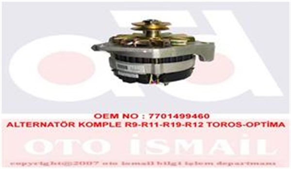 9ALTERNATÖR 50A R9-R11-R19-R12 TOROS-OPTİMA 541471 VALEO 432726VALEOVALEO 432726