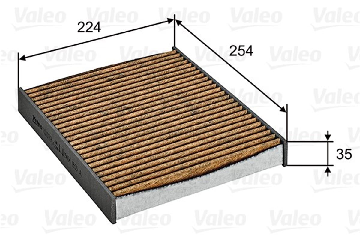 A1POLİFENOL POLEN FİLTRESİ AUDI A1. SEAT IBİZA V VALEO 701029VALEOVALEO 701029