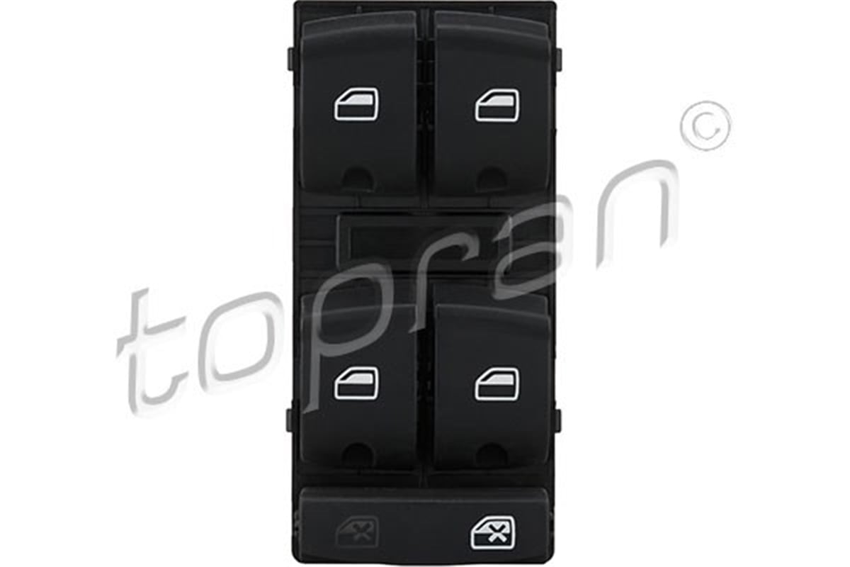 A3DÖRTLÜ CAM DÜĞMESİ AUDI A3-A6-Q7 05-15 TOPRAN 114754755TOPRANTOPRAN 114754755
