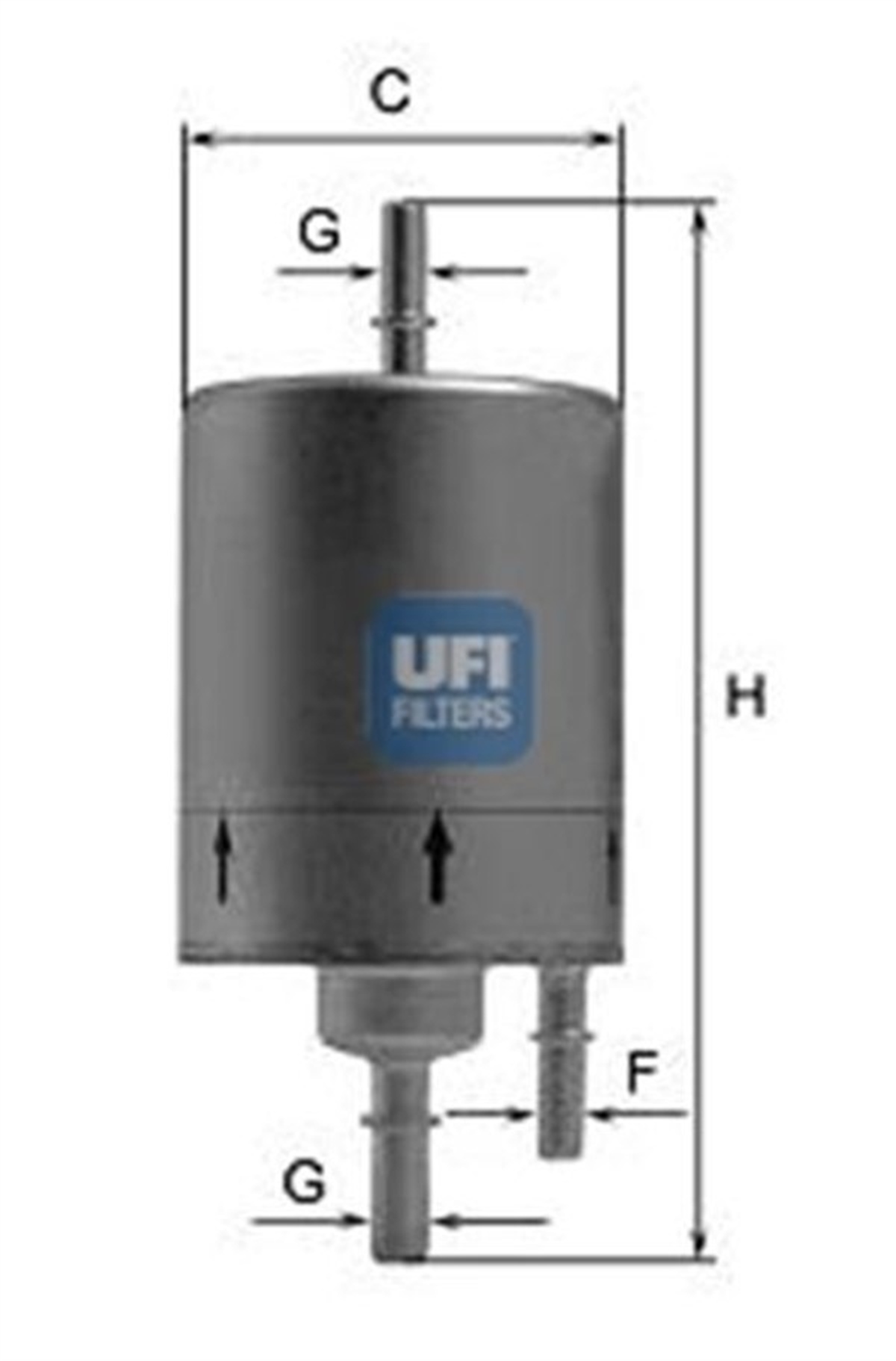 A4YAKIT FİLTRESİ AUDI A4 1.8T 02-04 - A6 2.4-3.0 04-06 - A8 6.0 03-10 OE UFI 3183000UFIUFI 3183000