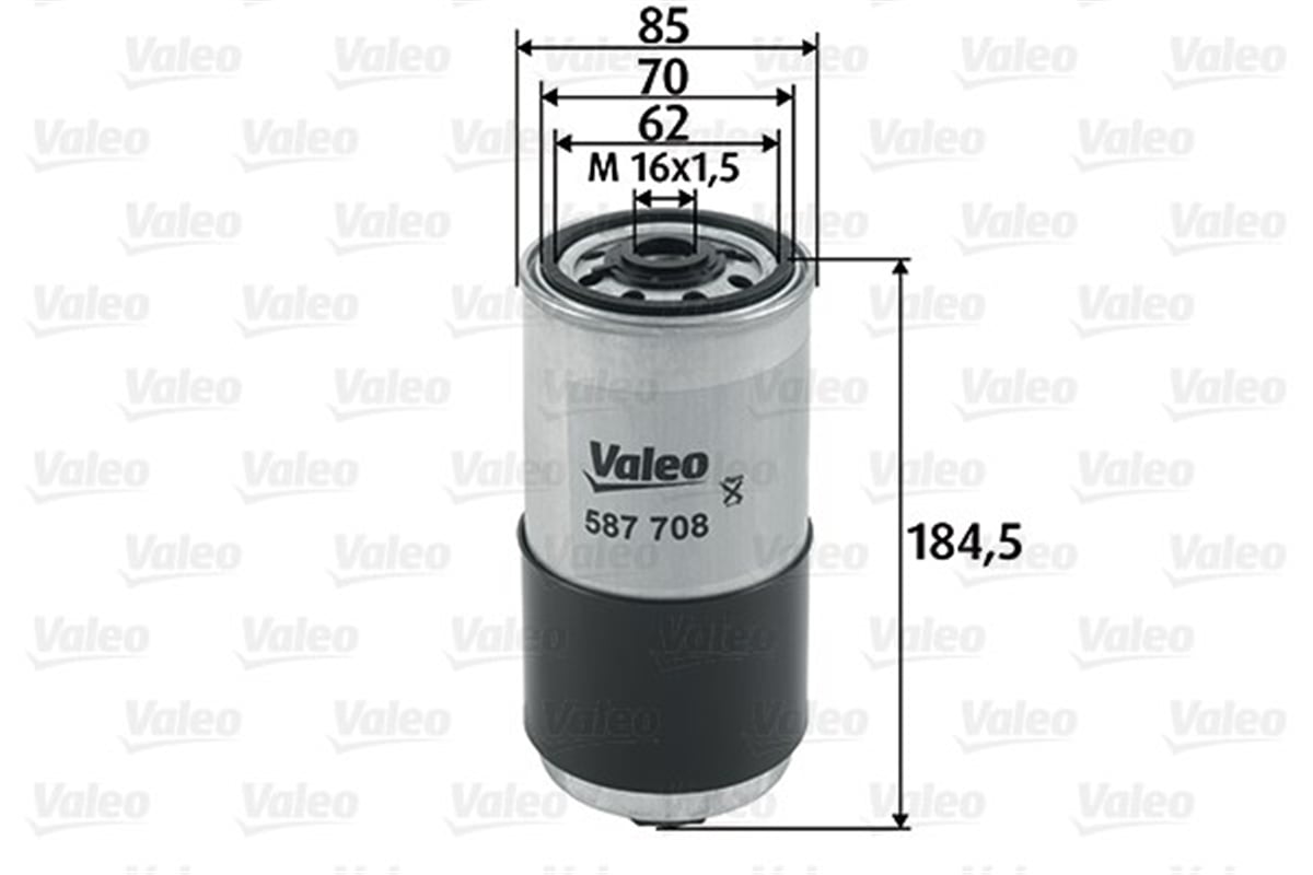 A4YAKIT FİLTRESİ MAZOT AUDI A4 1.9 TDI-VOLKSWAGEN PASSAT 1.9 VALEO 587708VALEOVALEO 587708