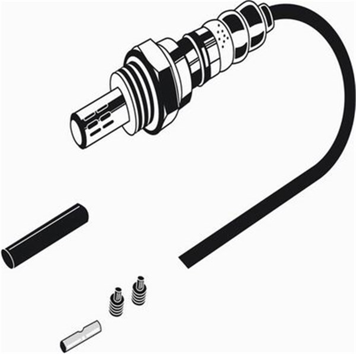 A6OKSİJEN SENSÖRÜ OZA624-E1A GOLF I-II-JETTA II-PASSAT-AUDI 80 1.6-1.8 82-91 NGK-1951 NGK 91157NGKNGK 91157