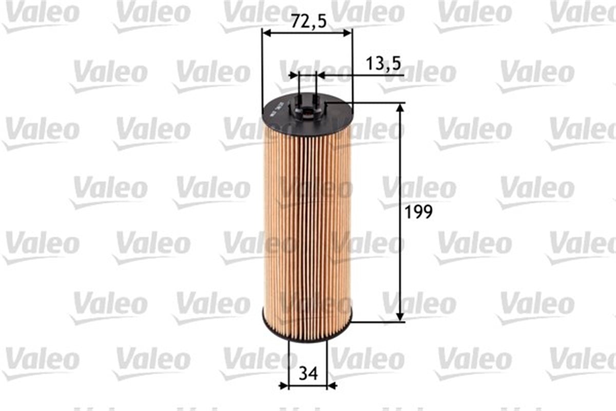 A6YAĞ FİLTRESİ AUDI ALLROADI 2.5 V6-A6 2.5 V6 VALEO 586520VALEOVALEO 586520
