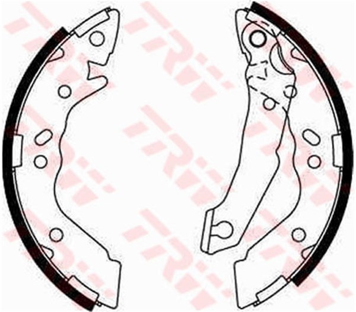 ACCENTARKA PABUÇ BALATA HYUNDAI ACCENT 1.3 1.5I 94-00 180X32 TRW GS8658TRWTRW GS8658