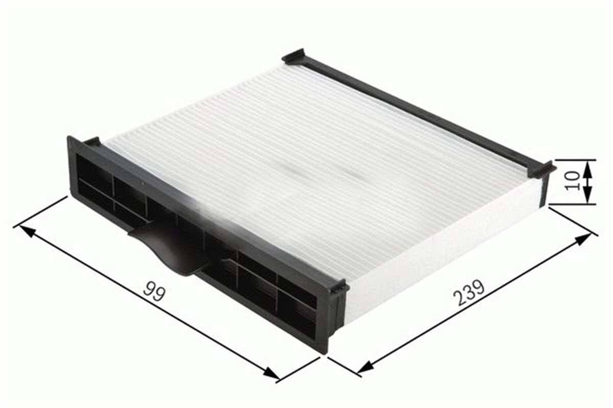 ACCENTPOLEN FİLTRESİ ACCENT II 1.3-1.5CRDI-1.6 00-05 - GETZ 1.1-1.3-1.5CRDI-1.6 02- SARDES SC583-2SARDESSARDES SC583-2