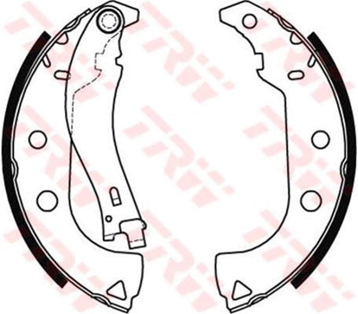 ALBEAARKA PABUÇ BALATA PALIO 01 ALBEA 01 STRADA 05 228X42 TRW GS8484TRWTRW GS8484