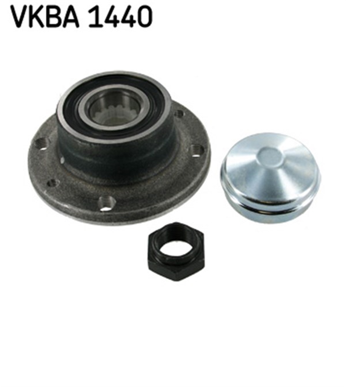 ALBEAARKA TEKER PORYASI RULMANI KAPAK SOMUN KİT TEMPRA-DOBLO-PALIO-ALBEA-MAREA ABS SİZ 4 BİJON SKF VKBA1440SKFSKF VKBA1440