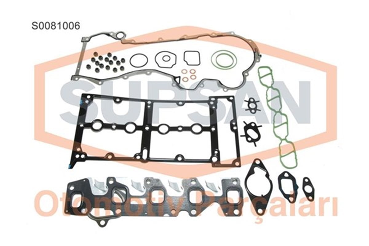 ALBEACONTA ÜST TAKIM FİAT DOBLO. PALIO. ALBEA. PUNTO 1.3 MULTİJET 16 V - 1.3 JTD 16V ENG. 188 A 9.000 SUPSAN S0081006SUPSANSUPSAN S0081006