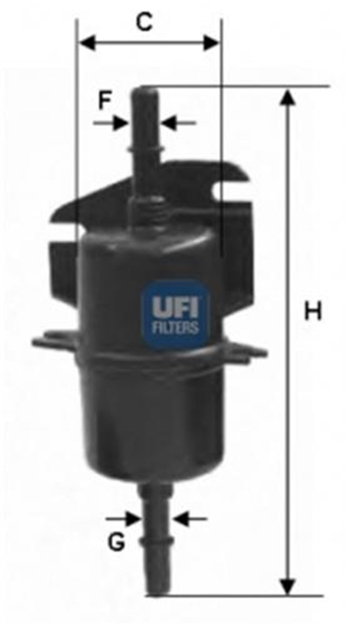 ALBEAYAKIT FİLTRESİ ALBEA 98-PALIO 96- 1.2-1.4-1.5-1.6-1.6 16V UFI 3174000UFIUFI 3174000