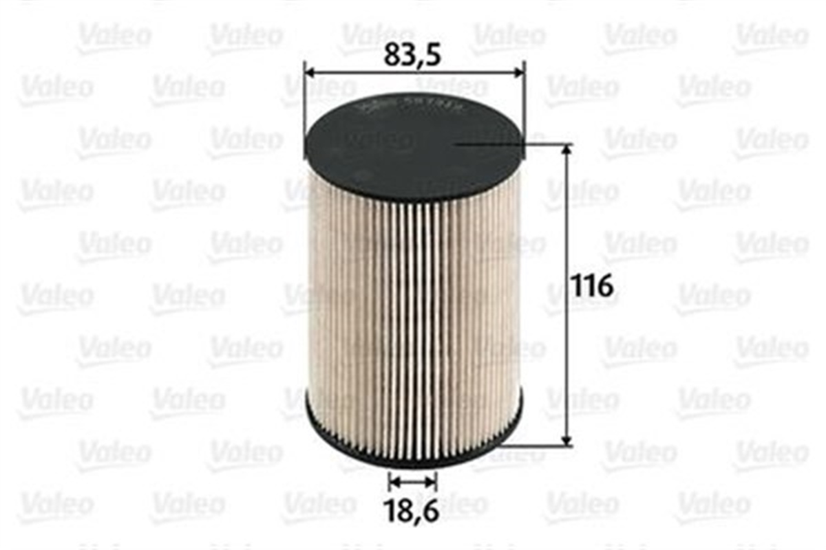 ALTEAYAKIT FİLTRESİ CADDY III-GOLF V-JETTA III-OCTAVIA-TOLEDO III-LEON-ALTEA-A3 1.9TDI-2.0TDI VALEO 587919VALEOVALEO 587919