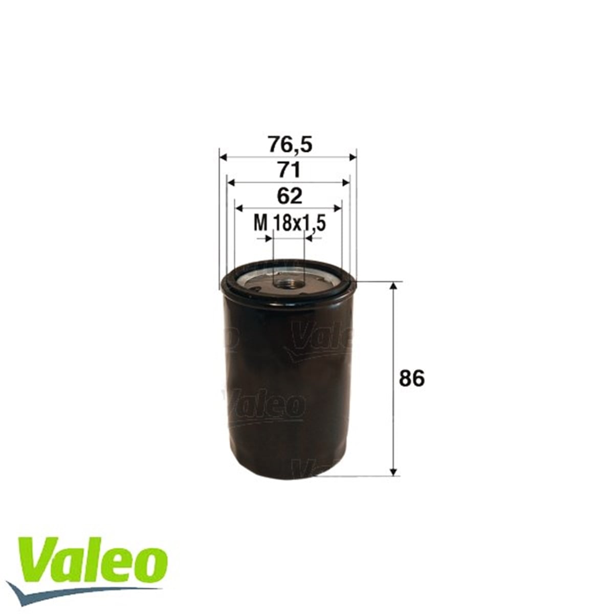 ASTRA0451103370 YAĞ FİLTRESİ ASTRA G-ASTRA H-COMBO 05 CORSA C 00 VECTRA C 02 1.4-1.6-1.6-1.8 16V-2.0T VALEO 586058VALEOVALEO 586058