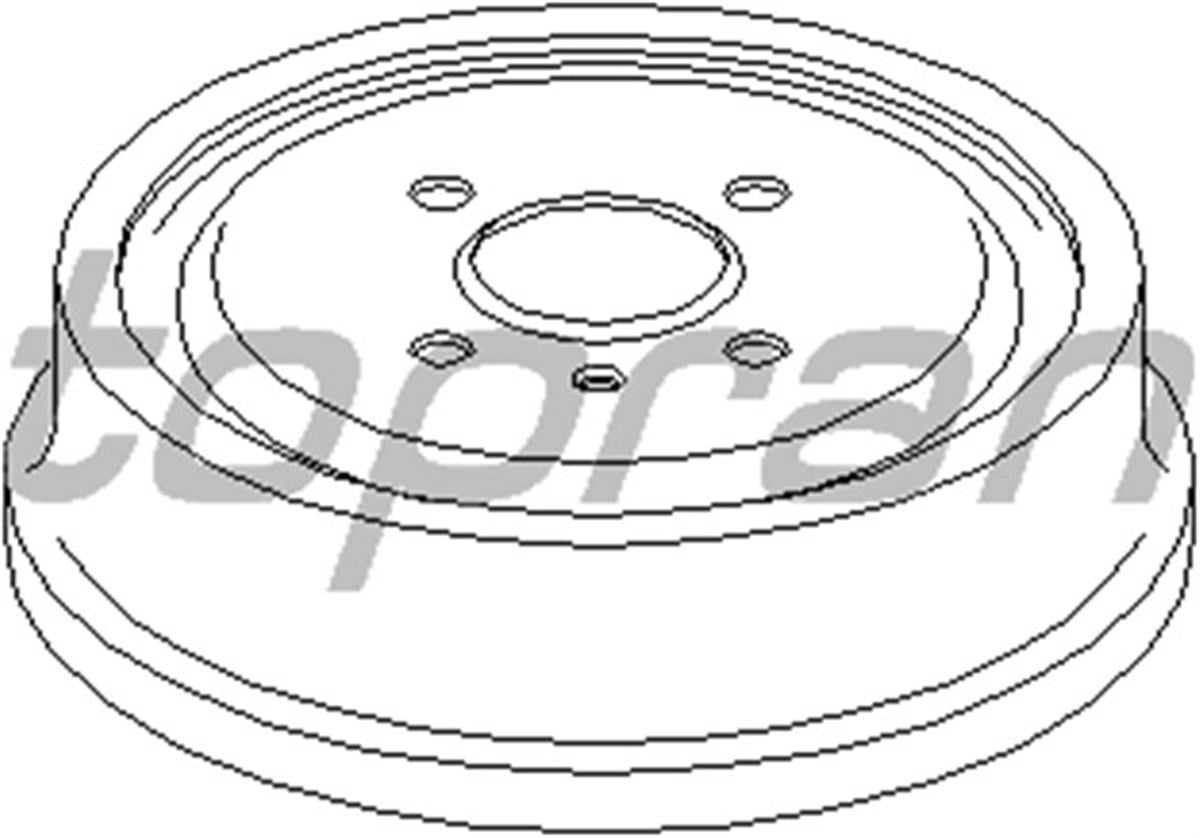 ASTRAARKA KAMPANA ASTRA G-H 98-02 COMBO C TOPRAN 205238755TOPRANTOPRAN 205238755