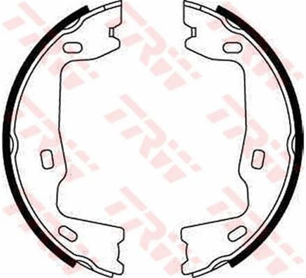ASTRAARKA PABUÇ BALATA VECTRA A 88-95 VECTRA B 95-03 OMEGA 91-97 ASTRA F 91-98 160X25 TRW GS8223TRWTRW GS8223