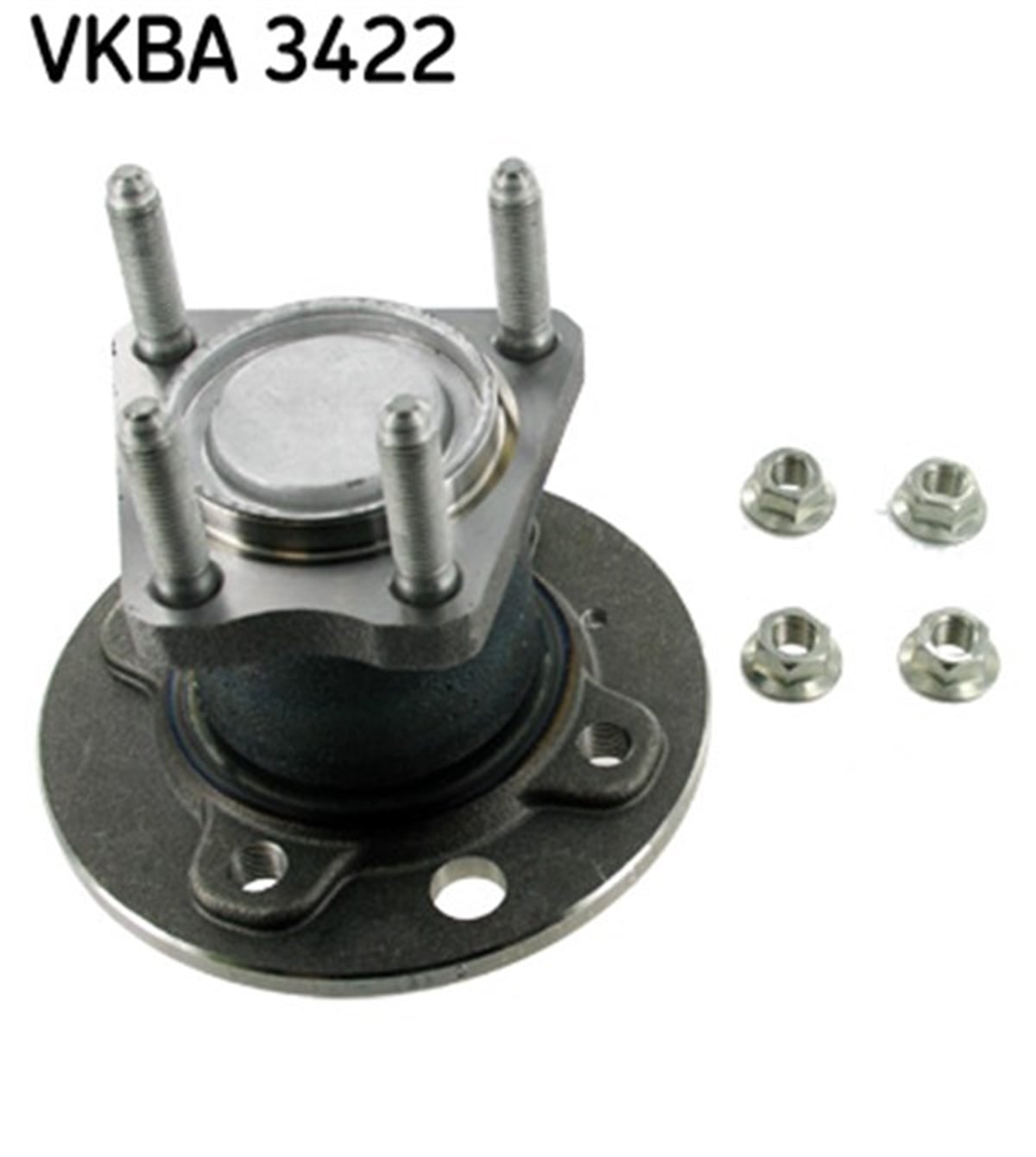ASTRAARKA TEKER PORYASI RULMANLI ABSSİZ ASTRA F-G-VECTRA A-COMBO-MERIVA 1.4İ-1.6İ-1.6İ 16V-1.8İ 0029D SKF VKBA3422SKFSKF VKBA3422
