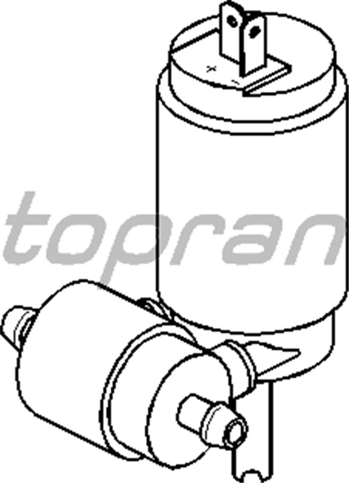 ASTRACAM SU FİSKİYE POMPASI ASTRA-CORSA HB TOPRAN 103443755TOPRANTOPRAN 103443755