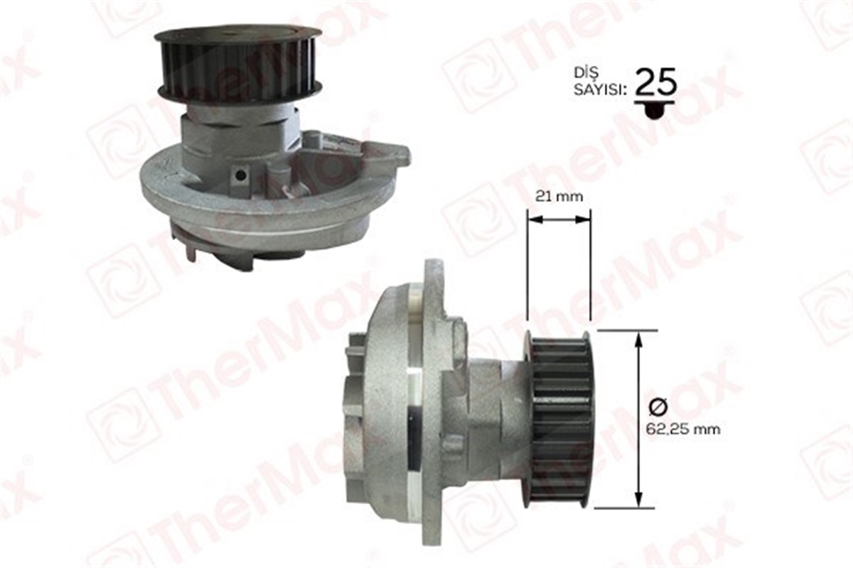 ASTRADEVİRDAİM ASTRA F-VECTRA A-OMEGA A 1.8-2.0 95-98 -FRONTERA PA577 T THERMAX T01.172THERMAXTHERMAX T01.172