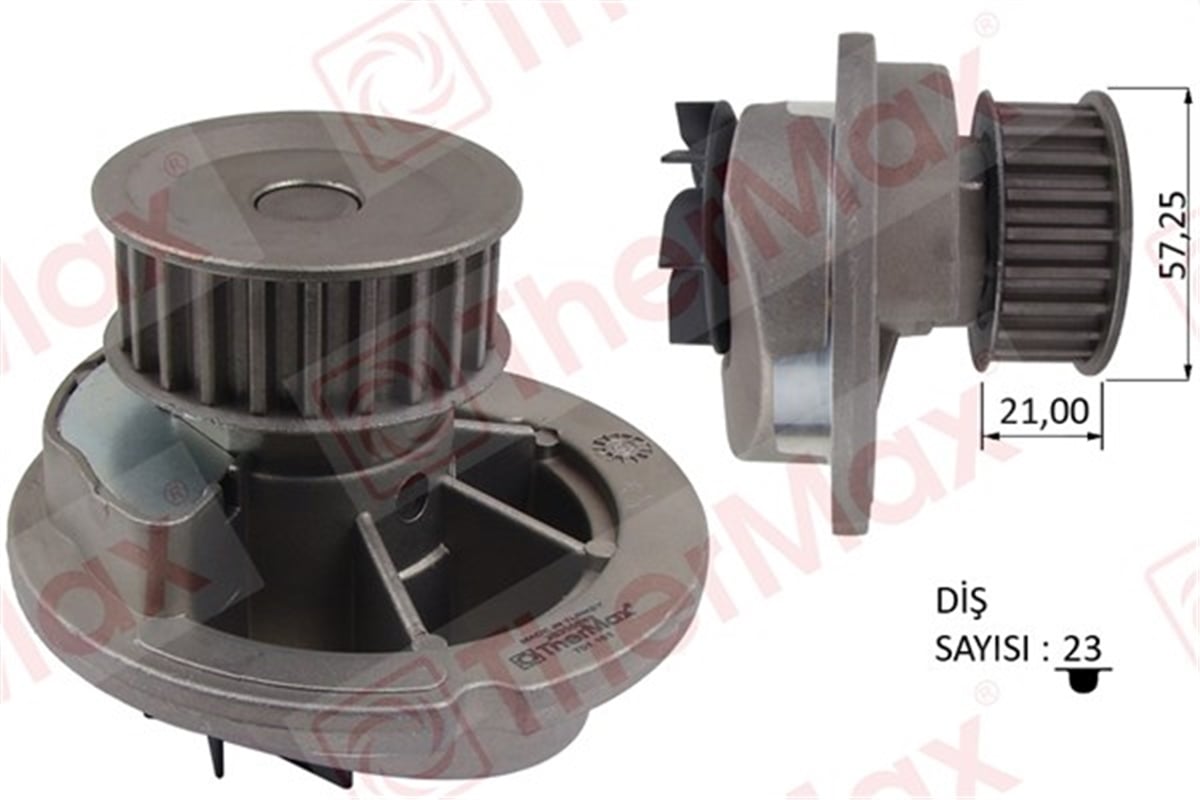 ASTRADEVİRDAİM ASTRA G-VECTRA B-C-CORSA C-ZAFIRA-COMBO 05 1.4 16V-1.6 16V X14-Z14-X16-Z16 PA541A T THERMAX T01.161THERMAXTHERMAX T01.161
