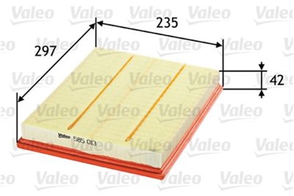 ASTRAHAVA FİLTRESİ ASTRA G 98-04 - ASTRA H 04-14 -ZAFIRA A 98-10 1.4-1.6-1.8-2.0T-16V Y VALEO 585013VALEOVALEO 585013