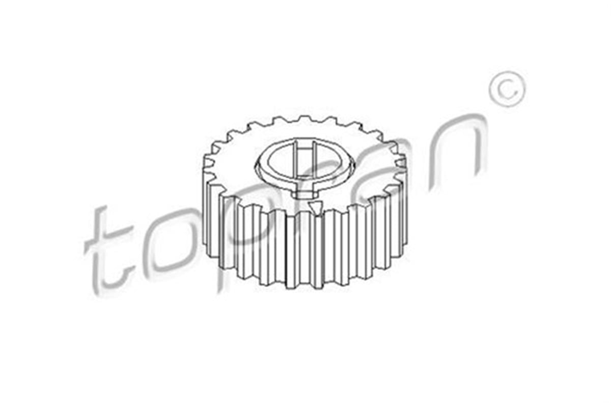 ASTRAKRANK DİŞLİSİ ASTRA F-G-H CORSA B-C VECTRA B-C 1.4-1.6 16V Z-X14XE-Z-X16XEL TOPRAN 205539755TOPRANTOPRAN 205539755