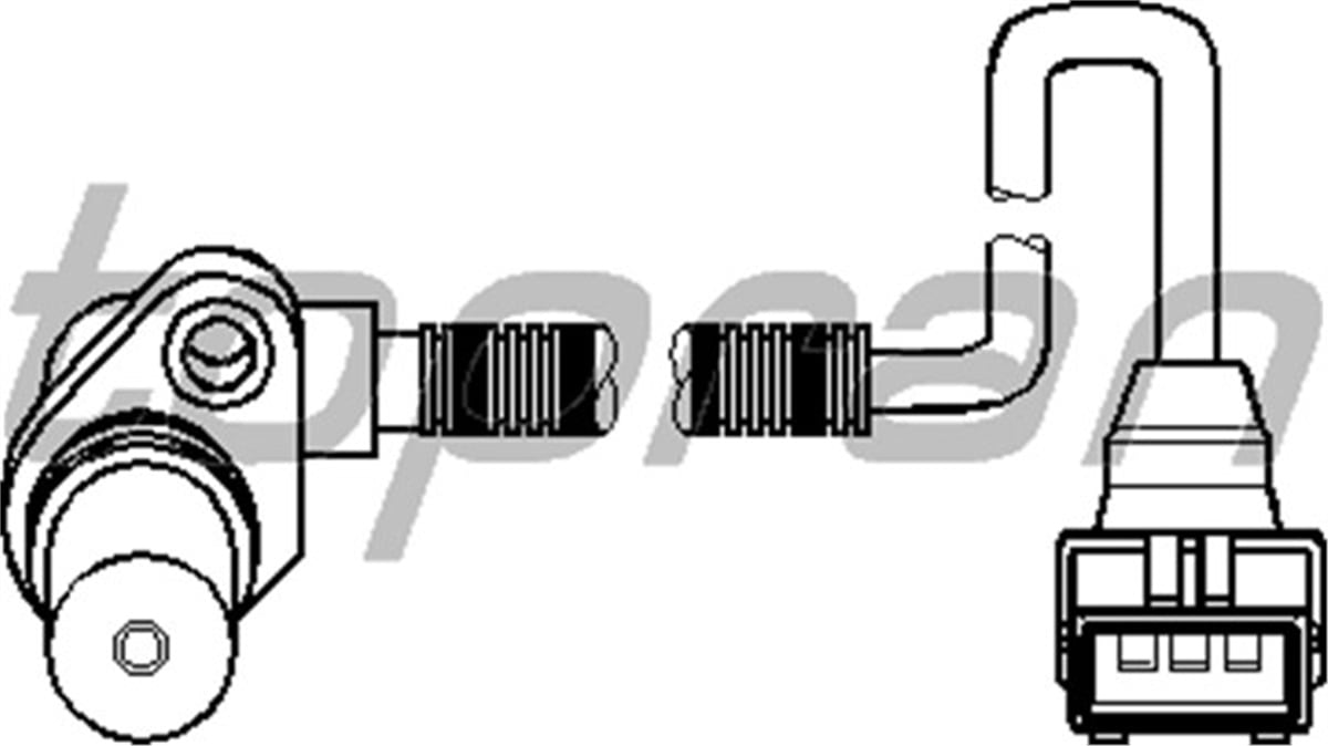 ASTRAKRANK MİL SENSÖRÜ ASTRA F 93-98 -VECTRA B 1.8İ-2.0İ 16V 95-02 TOPRAN 205893755TOPRANTOPRAN 205893755