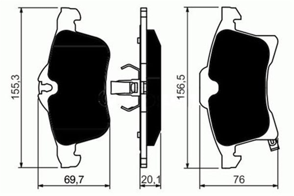 ASTRAÖN BALATA ASTRA H 04 MERIVA 03 ZAFIRA 05 CORSA C D 03 COMBO 04 MARELLI 323700001500MARELLIMARELLI 323700001500