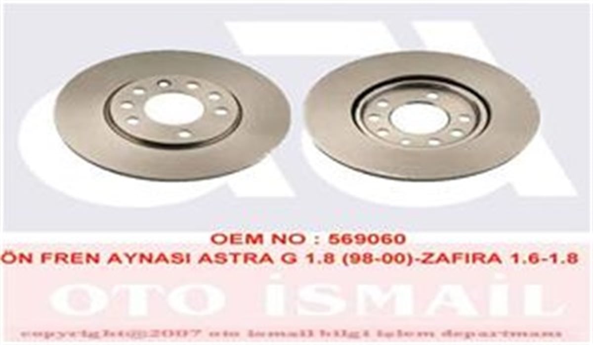 ASTRAÖN FREN AYNASI ASTRA G-H CORSA C 03 MERIVA 03 ZAFIRA 99 280X25X5DLXHAVALI VALEO 186684VALEOVALEO 186684
