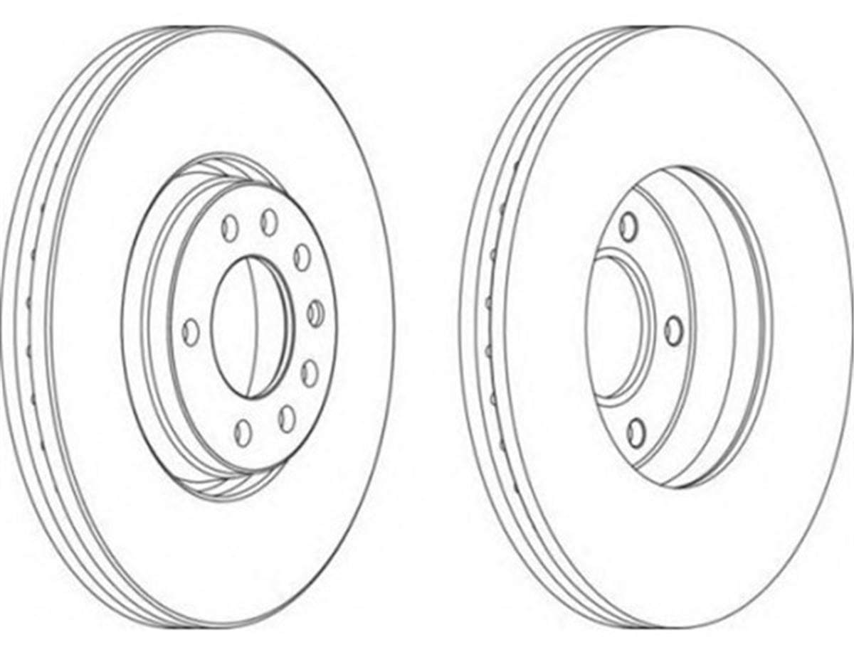 ASTRAÖN FREN AYNASI ASTRA G-H-ZAFIRA 01 MERIVA B-SSAB 9-3 1.6-2.0-1.9CDTI 308X25X7DLXHAVALI MARELLI 360704013700MARELLIMARELLI 360704013700